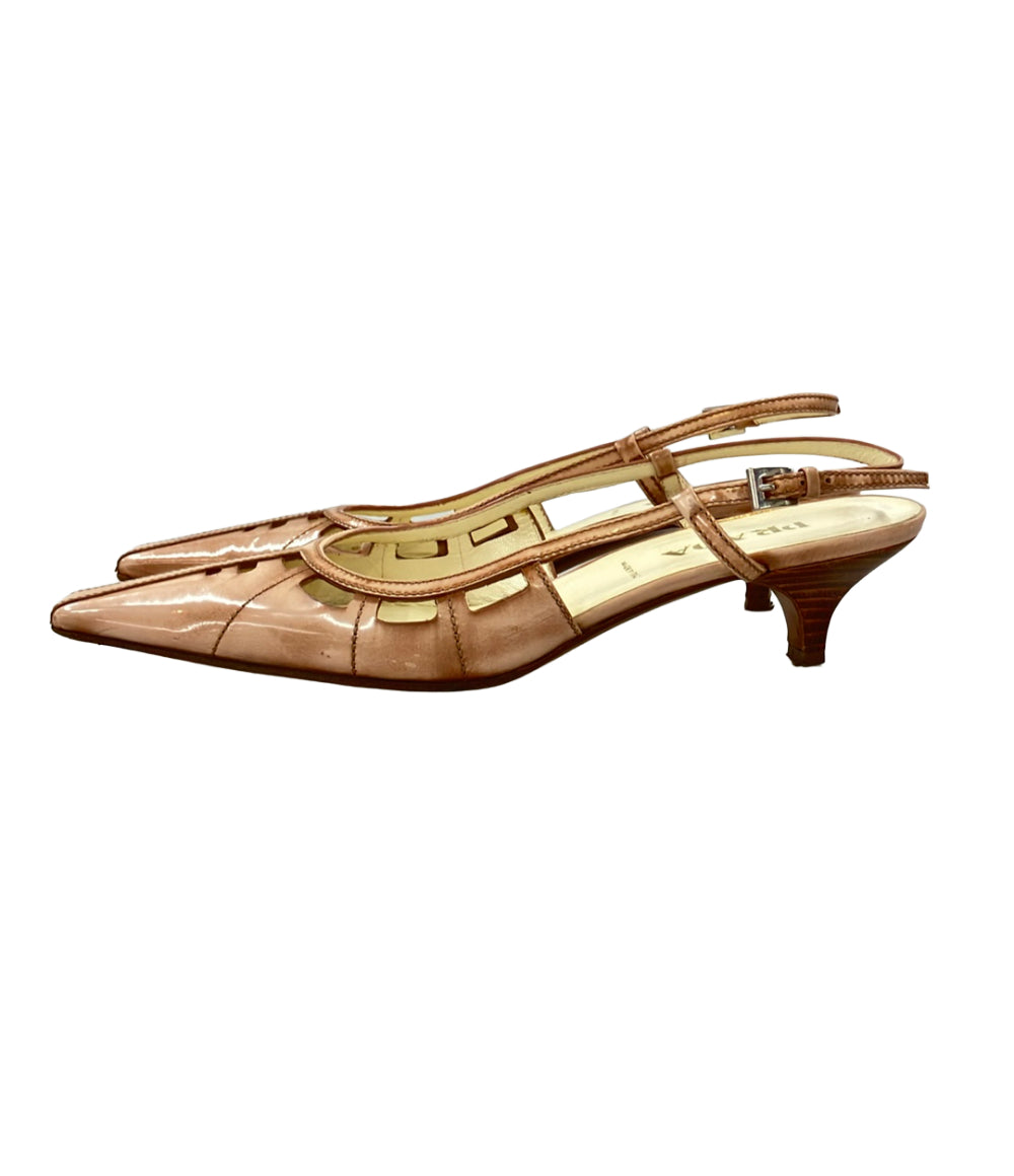 PRADA バックストラップパンプス レディース SIZE 36 (23cm) プラダ