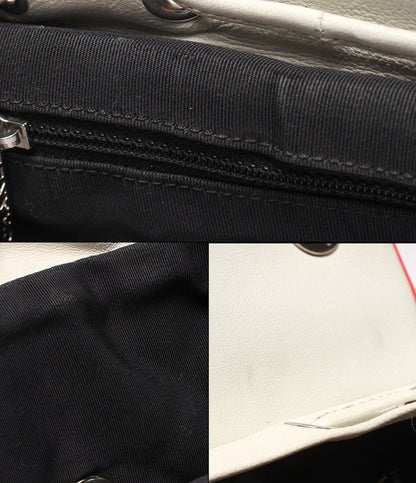 CHANEL リュック バックパック シルバー金具 マトラッセ シングルフラップ 23番台 ラムスキン レディース シャネル