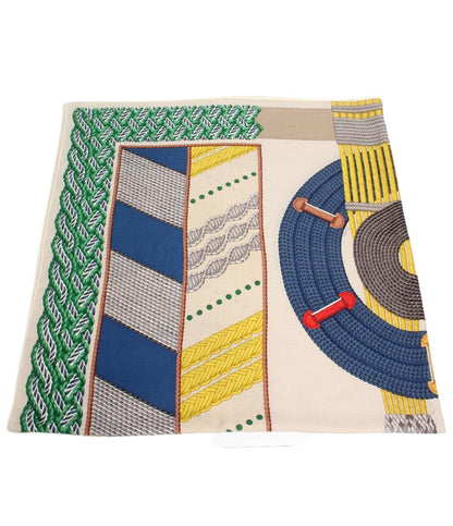 HERMES スカーフ カレ140 カレジェアン DRESSAGE TRESSAGE レディース エルメス