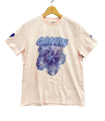 美品 ガニー ロゴプリント半袖Tシャツ メンズ SIZE S (S) GANNI