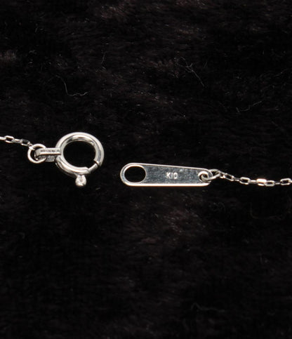 ディズニー ネックレス K10  淡水パール マリーちゃん リボンモチーフ レディース Disney