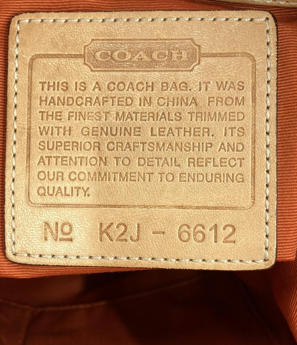 COACH トートバッグ シグネチャー 6612 レディース コーチ