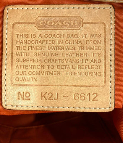COACH トートバッグ シグネチャー 6612 レディース コーチ