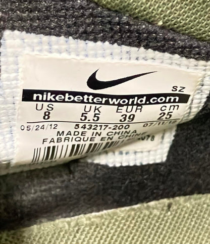 NIKE ハイカットスニーカー インヒール ダンク スカイ ハイ 543217-200 レディース SIZE 25.0 (XL) ナイキ
