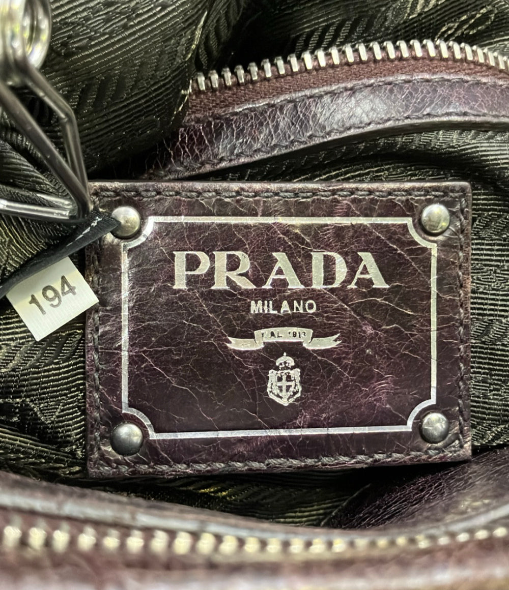 PRADA 2way ハンドバッグ ショルダーバッグ 斜め掛け レディース プラダ