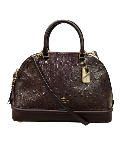 美品 COACH ハンドバッグ ショルダーバッグ 2WAY 斜め掛け F55449 レディース コーチ