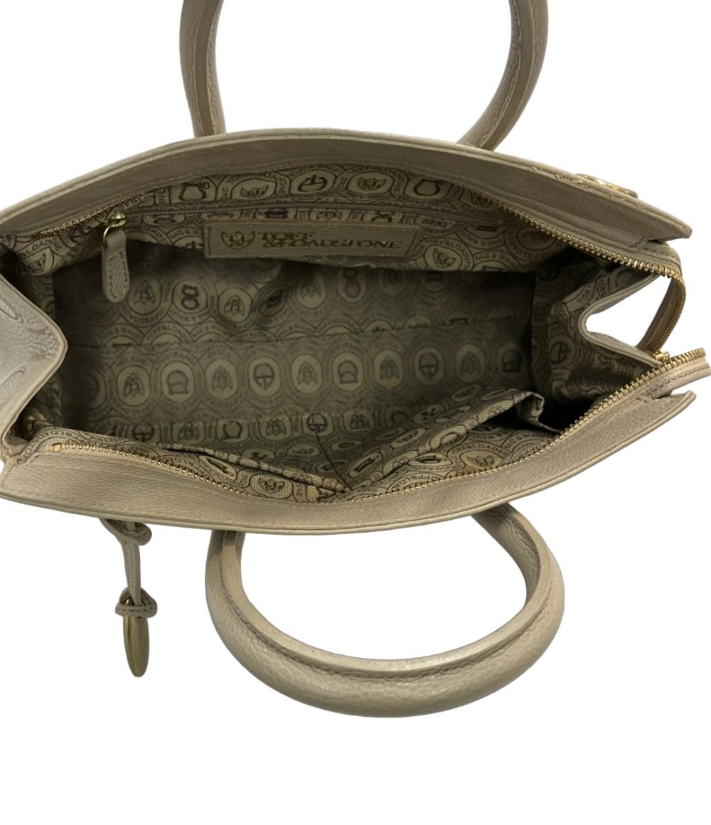 美品 トフアンドロードストーン ハンドバッグ ショルダーバッグ 2WAY 斜め掛け 牛革 M ジョリー リザード レディース TOFF&LOADSTONE