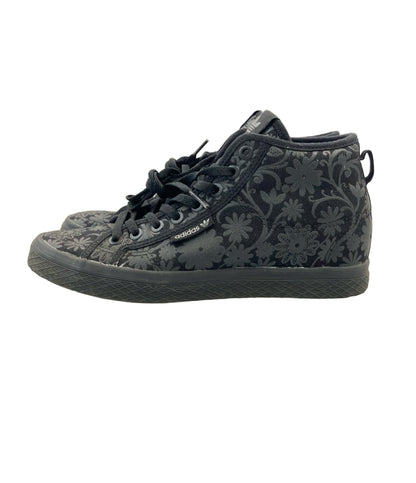 adidas ハイカットスニーカー インヒール 花柄 ADIHONEY M21877 レディース SIZE 23.5 (M) アディダス