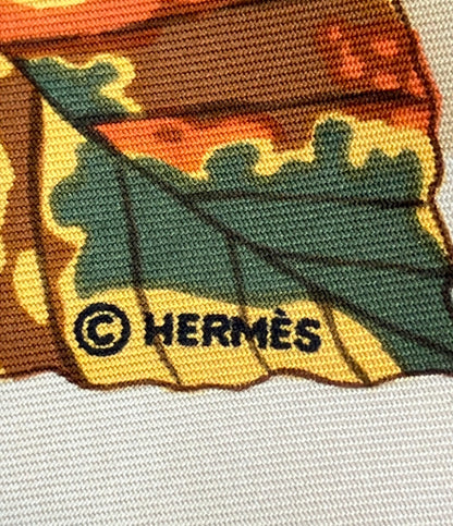 HERMES スカーフ カレ90 シルク100% AU PLUS DRU レディース エルメス