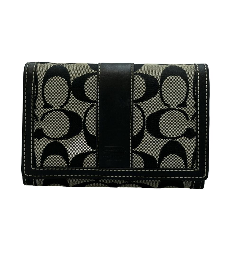 COACH 二つ折り財布 シグネチャー レディース コーチ