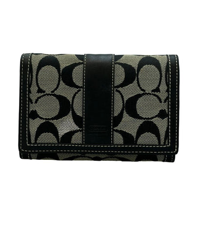 COACH 二つ折り財布 シグネチャー レディース コーチ