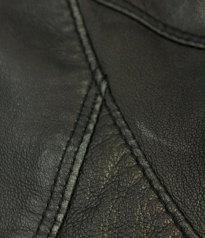 エディフィス シングルレイダースジャケット シープスキン レディース SIZE 44 EDIFICE