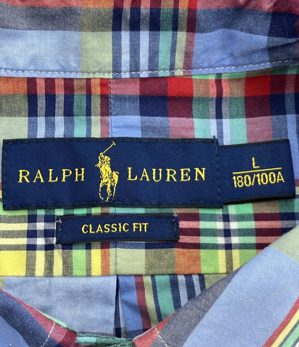 ラルフローレン 半袖シャツ チェック柄 メンズ SIZE L (L) RALPH LAUREN