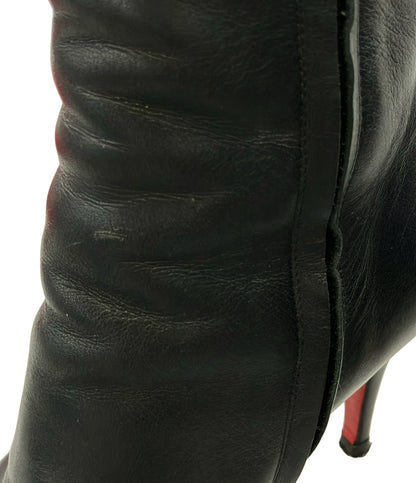 Christian Louboutin サイドジップショートブーツ レディース SIZE 36 (23.5cm) クリスチャンルブタン