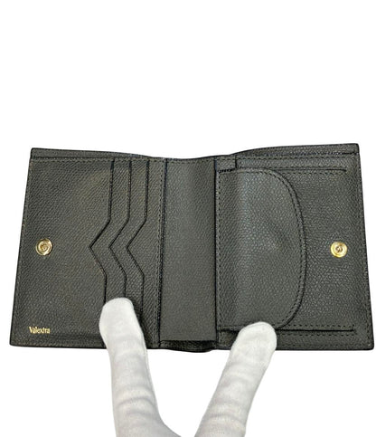 美品 ヴァレクストラ 二つ折り財布 メンズ Valextra