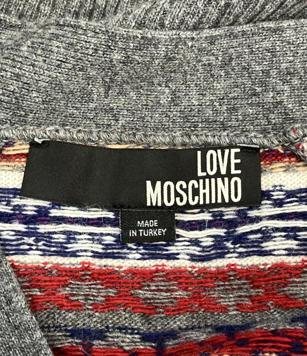 ラブモスキーノ 長袖カーディガン レディース SIZE USA 4 (S) LOVE MOSCHINO