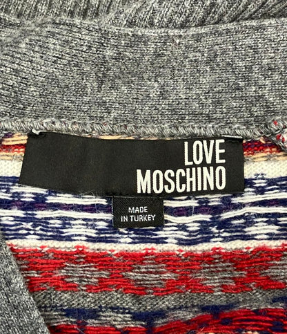 ラブモスキーノ 長袖カーディガン レディース SIZE USA 4 (S) LOVE MOSCHINO