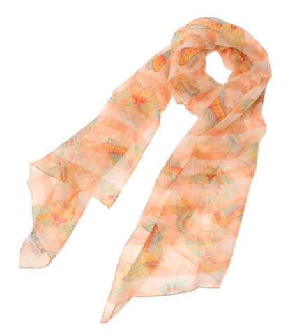 美品 Salvatore Ferragamo ストール シルク100% レディース サルヴァトーレフェラガモ