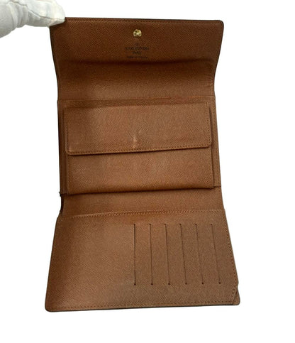 LOUIS VUITTON 三つ折り財布 ポルトトレゾール エテュイ パピエ モノグラム M61202 レディース メンズ ルイ・ヴィトン