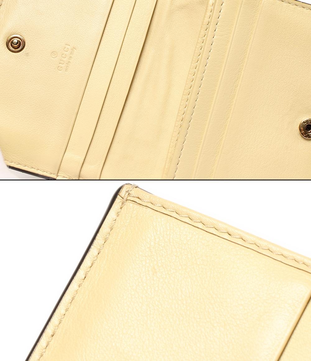 GUCCI 二つ折り財布 バンブー パイソン GGマーモント 658244 52540
