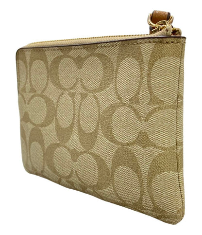 美品 COACH ポーチ シグネチャー F58035 レディース コーチ