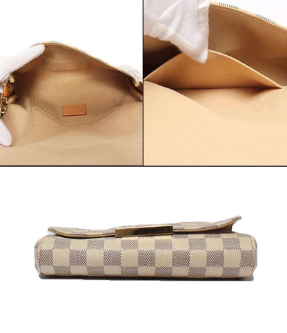 LOUIS VUITTON 2wayショルダーバッグ ハンドバッグ ダミエアズール 斜め掛け 肩掛け フェイボリットPM N41277 レディース ルイ・ヴィトン