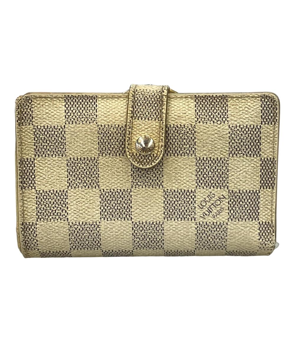 LOUIS VUITTON 二つ折り財布 ポルトフォイユ ヴィエノワ N61676 ダミエアズール レディース メンズ ルイ・ヴィトン