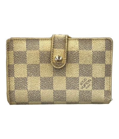 LOUIS VUITTON 二つ折り財布 ポルトフォイユ ヴィエノワ N61676 ダミエアズール レディース メンズ ルイ・ヴィトン