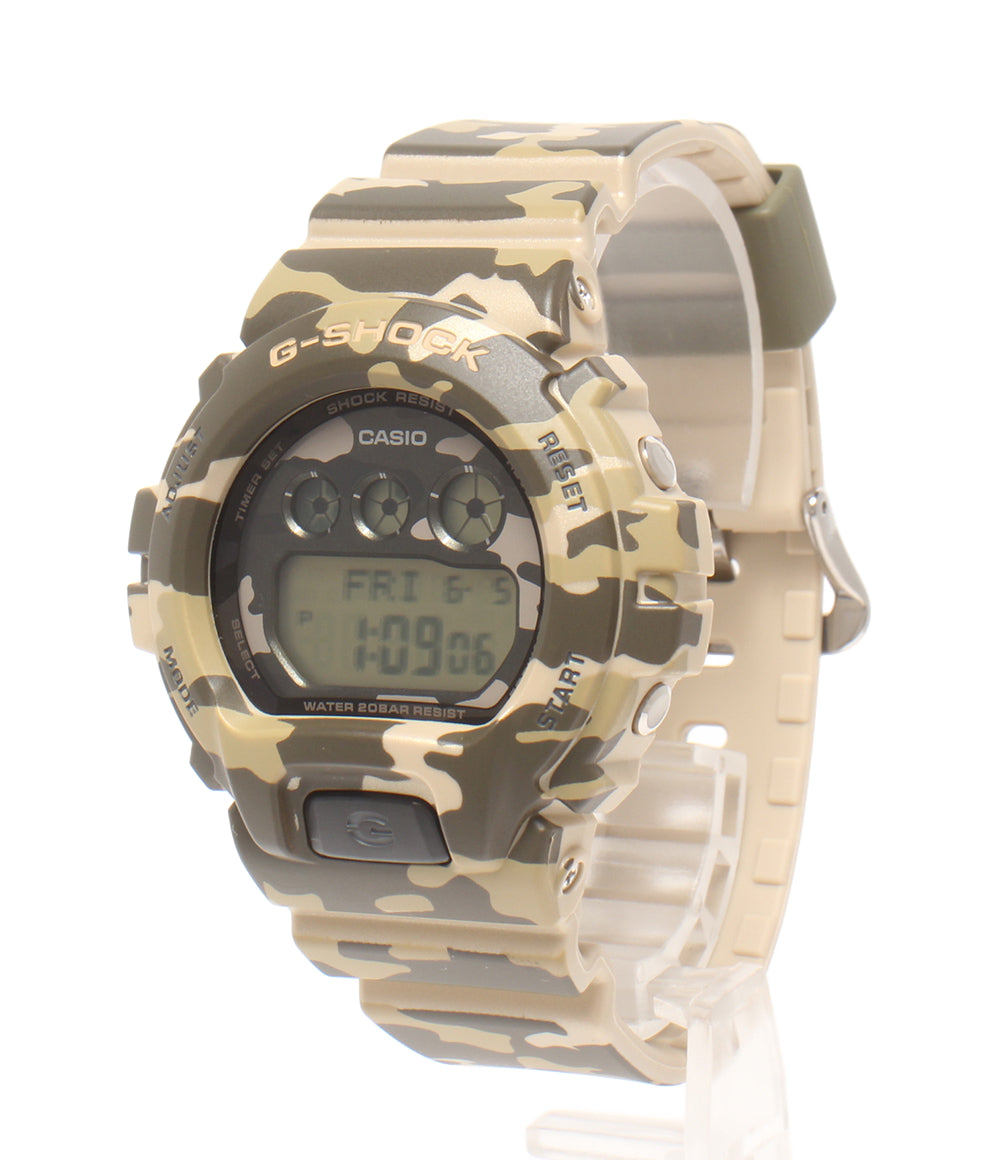 美品 CASIO 腕時計 カモフラージュ G-SHOCK クオーツ GMD-S6900CF レディース メンズ カシオ