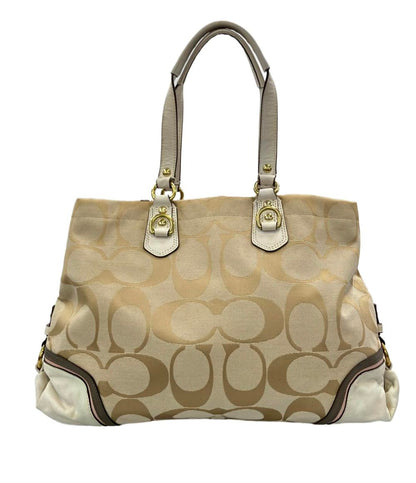 COACH トートバッグ ラージシグネチャー F17446 レディース コーチ