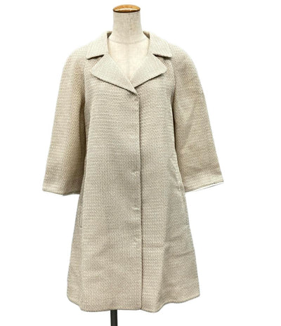 美品 ツインセット う ツイードコート レディース SIZE S TWIN-SET