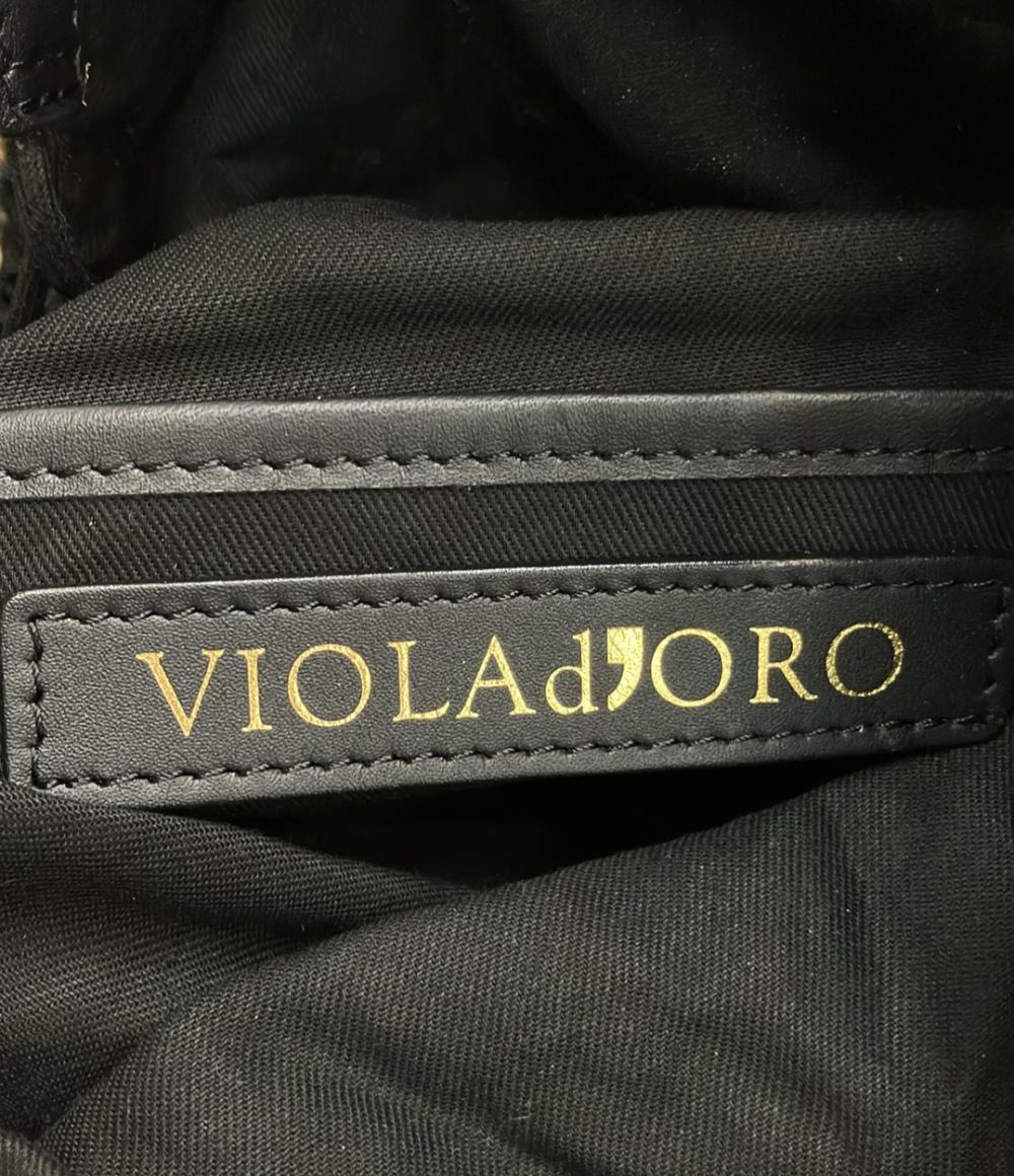 VIOLAd'ORO トートバッグ かごバッグ レディース ヴィオラドーロ