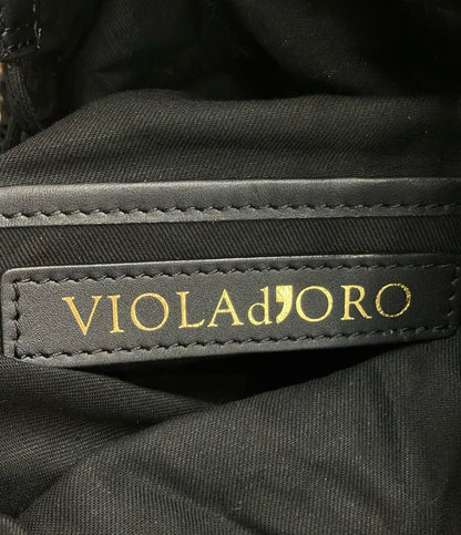 VIOLAd'ORO トートバッグ かごバッグ レディース ヴィオラドーロ