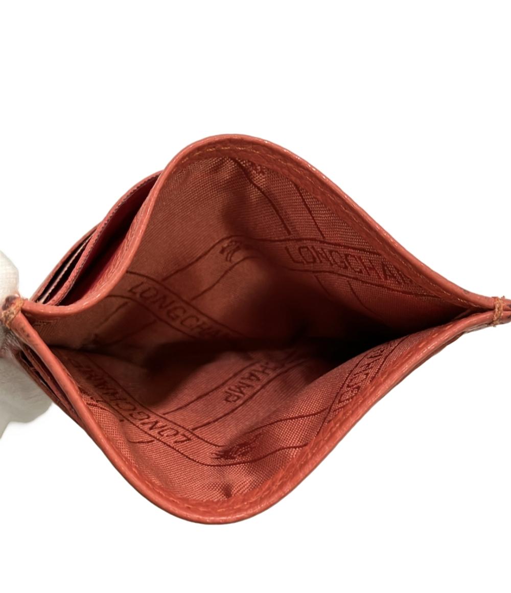 Longchamp カードケース レザー レディース ロンシャン