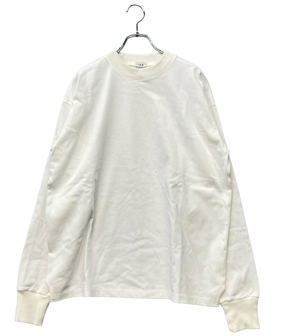 SEA 長袖Tシャツ スウェット ヘビーコットン クルーネック プルオーバー 110706228 レディース SIZE FREE (M) シー