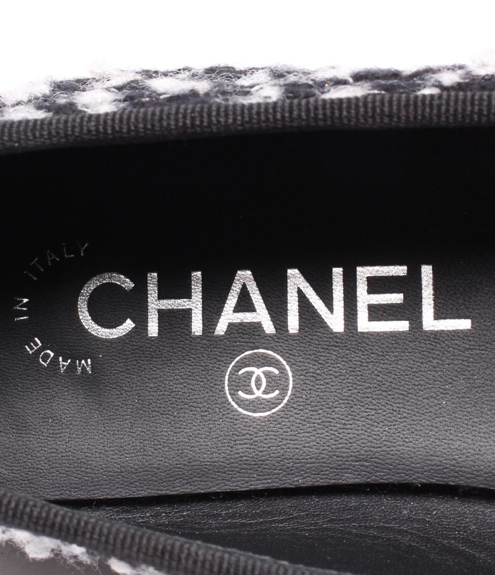 シャネル バレエシューズ フラットシューズ ツイード レディース SIZE 36C (M) CHANEL