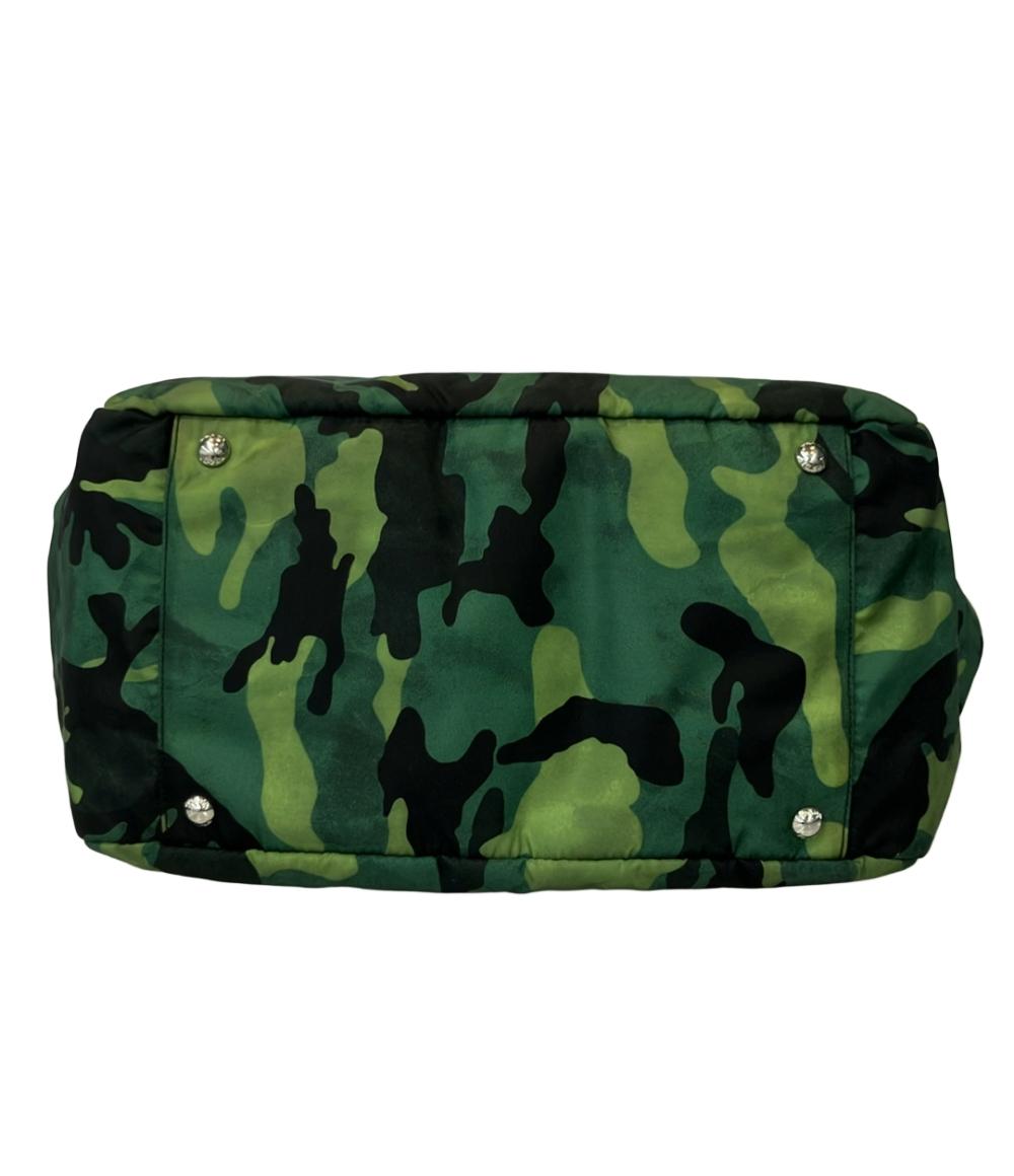 PRADA 2wayトートバッグ ショルダーバッグ 迷彩柄 レディース プラダ