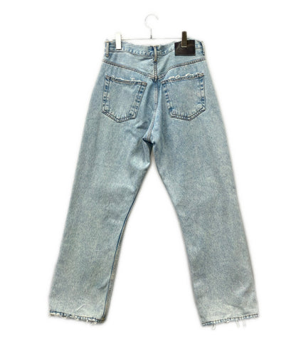 ASKYURSELF ダメージ加工 バギー デニムパンツ メンズ SIZE 30 アスクユアセルフ