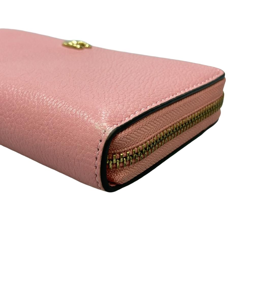 COACH ラウンドファスナー長財布 レザー CC489 レディース コーチ