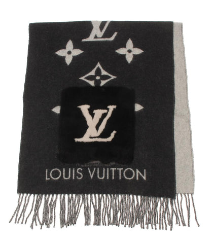 美品 LOUIS VUITTON マフラー カシミヤ100% マフラー･コールド レイキャビック M74353 レディース ルイ・ヴィトン