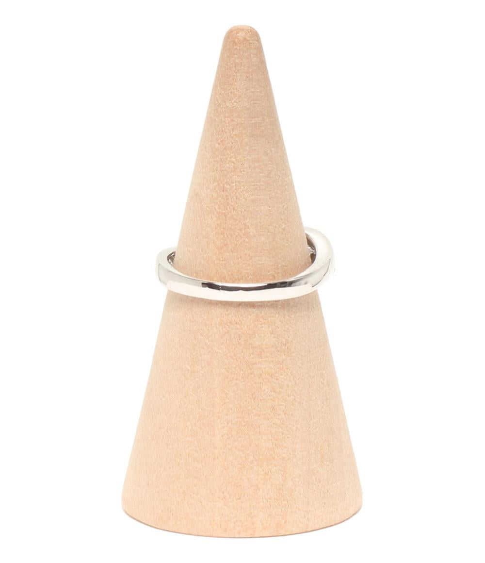 美品 リング 指輪 K18WG ブラウンダイヤ0.50ct レディース SIZE 7号