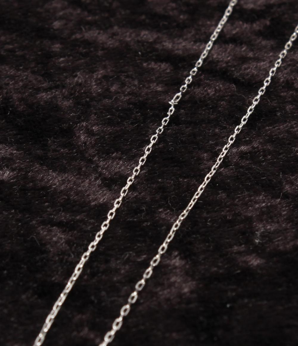 美品 4℃ ネックレス K10 ムーンストーン レディース ヨンドシー