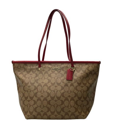 COACH トートバッグ 肩掛け シグネチャー F34104 レディース コーチ