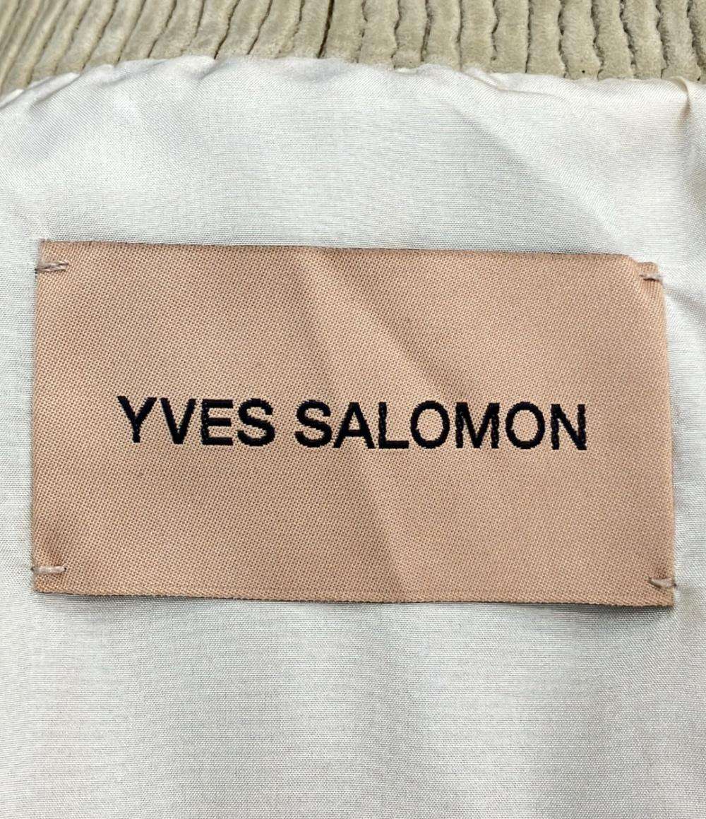 Yves Salomon ブルゾン スエード レディース SIZE 36 (S) イヴサロモン
