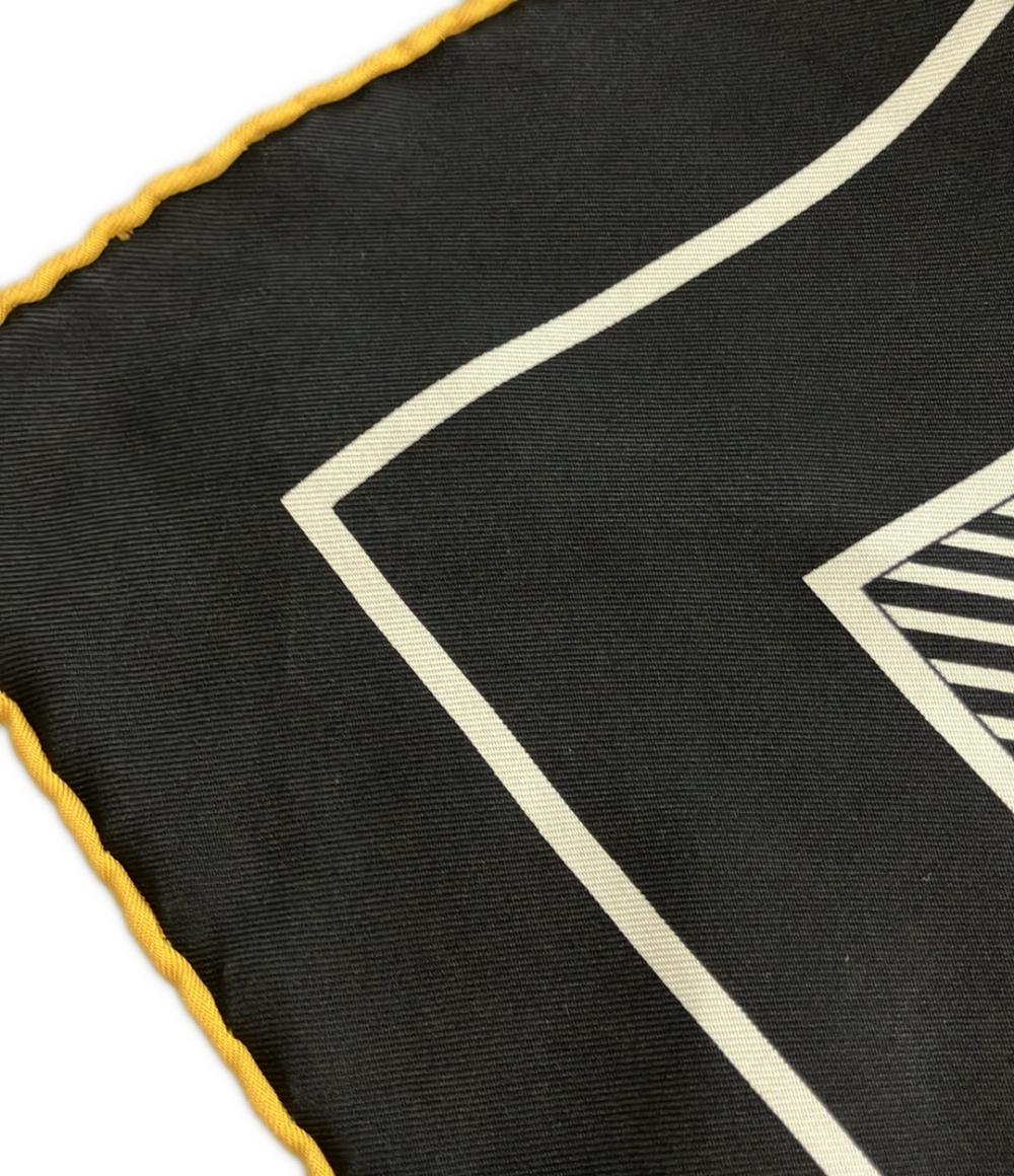 美品 エルメス スカーフ カレ90 シルク100% 馬銜 Mors a Jouets レディース HERMES