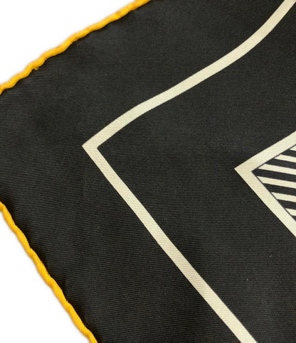 美品 エルメス スカーフ カレ90 シルク100% 馬銜 Mors a Jouets レディース HERMES