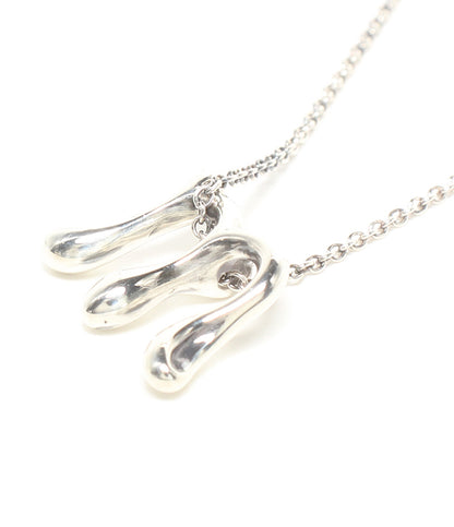 美品 Tiffany & Co. ネックレス SV925 Alphabet Letter Pendant M エルサ ペレッティ レディース ティファニー