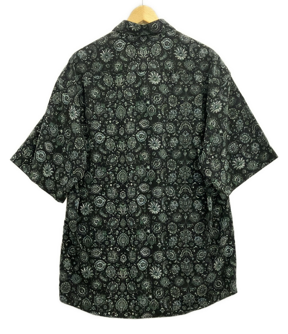 美品 ラッドミュージシャン 半袖シャツ ペイズリー柄 メンズ SIZE 44 (XL) LAD MUSICIAN