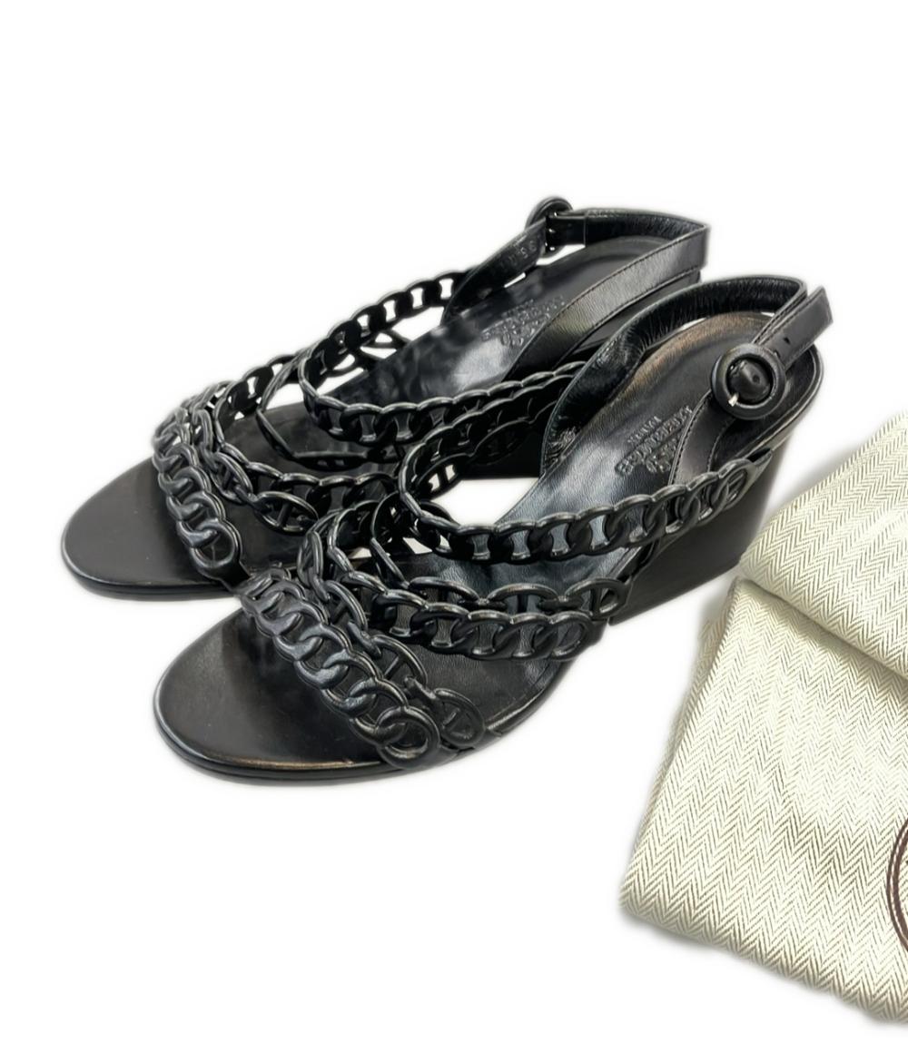 HERMES シェーヌダンクル ウェッジソールサンダル ロマンツァ レディース SIZE 36 (23cm) エルメス