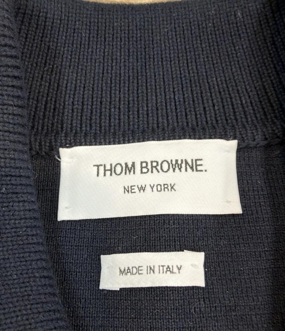 THOM BROWNE ジャケット ニット POLO BOMBER JKT インポート MKJ076A-Y3007-415 メンズ SIZE 1 (S) トムブラウン